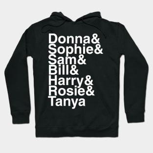 Mamma Mia Helvetica List Hoodie